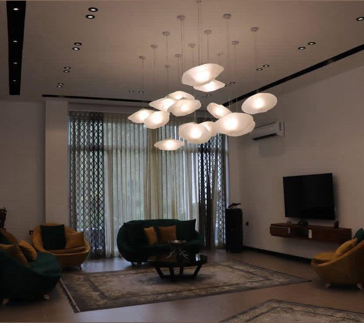 لوستر آویز ابری قطر ۲۵